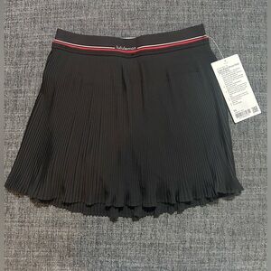 BNWT Lululemon Logo-Waist Micro-Pleat Mid-Rise Tennis Skirt Size XS